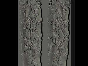 woodcarving banana leaf art according to asia 3D Print Model