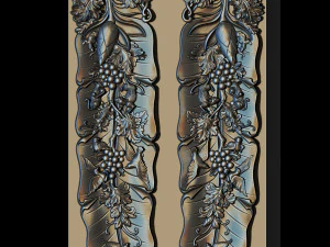 woodcarving banana leaf art according to asia 3D Print Model