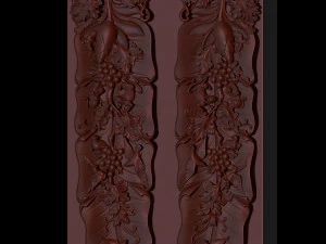 woodcarving banana leaf art according to asia 3D Print Model