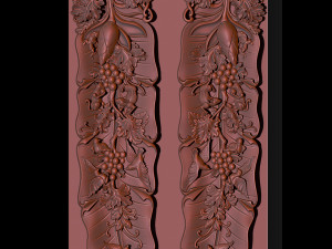 woodcarving banana leaf art according to asia 3D प्रिंट मॉडल