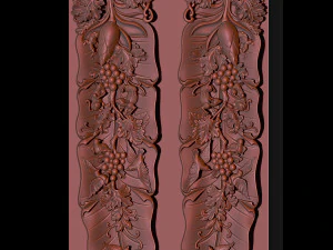 woodcarving banana leaf art according to asia 3D Print Model