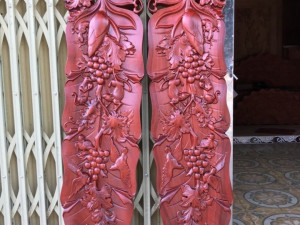 woodcarving banana leaf art according to asia 3D प्रिंट मॉडल