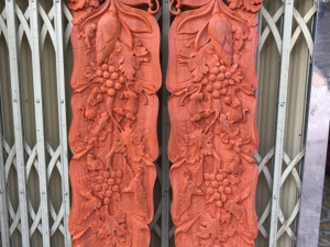 woodcarving banana leaf art according to asia 3D प्रिंट मॉडल