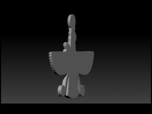 candere the zoroastrian diamond pendant 3D 打印模型