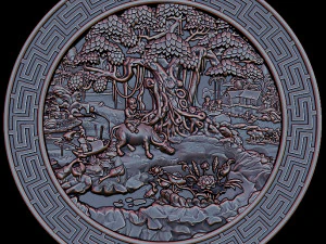 asian country stl reliefs for cnc machines 3D Print Model