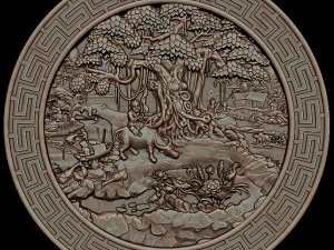 asian country stl reliefs for cnc machines 3D Print Model