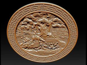 asian country stl reliefs for cnc machines 3D Print Model