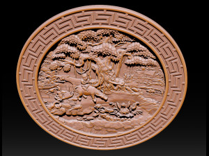asian country stl reliefs for cnc machines Modello di stampa 3D