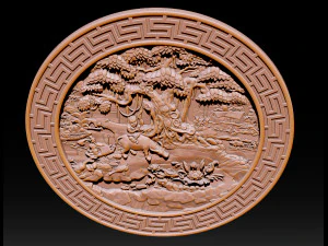 asian country stl reliefs for cnc machines 3D Print Model