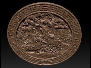 asian country stl reliefs for cnc machines Modello di stampa 3D