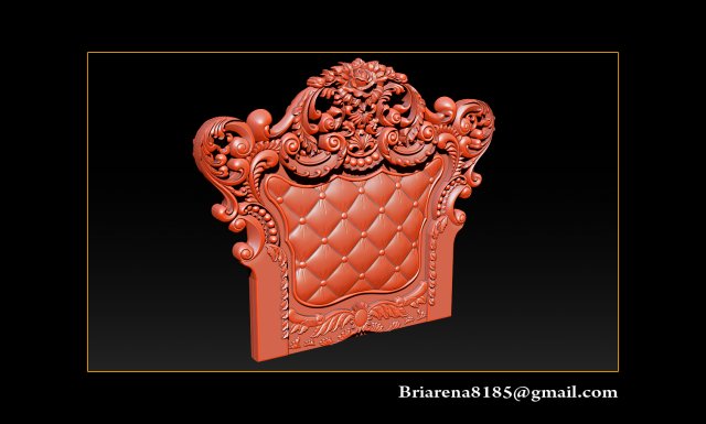 furniture wood carving file stl obj and ztl for cnc 3D Baskı Modeli .c4d .max .obj .3ds .fbx .stl .blend 