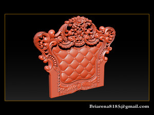 furniture wood carving file stl obj and ztl for cnc 3D Print Model