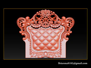 furniture wood carving file stl obj and ztl for cnc 3D Print Model