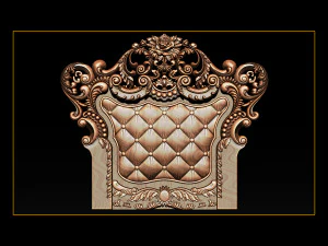 furniture wood carving file stl obj and ztl for cnc 3D Print Model