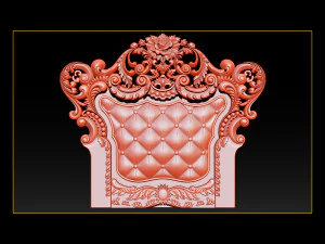 furniture wood carving file stl obj and ztl for cnc 3D Print Model