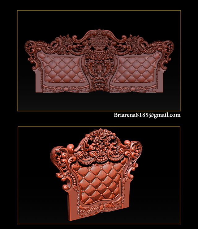 collection furniture carving file stl obj and ztl for cnc 3D Print Model .c4d .max .obj .3ds .fbx .stl .blend 