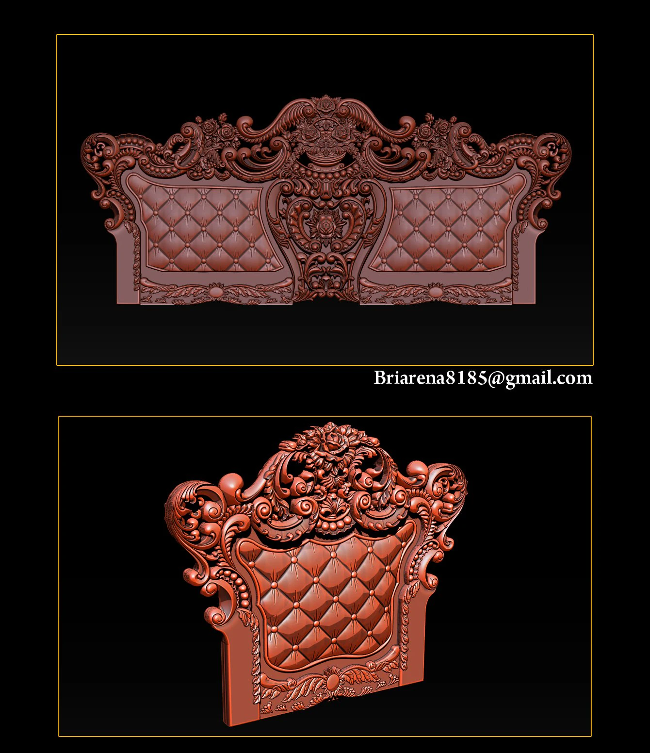 collection furniture carving file stl obj and ztl for cnc 3D Print Model .c4d .max .obj .3ds .fbx .stl .blend 