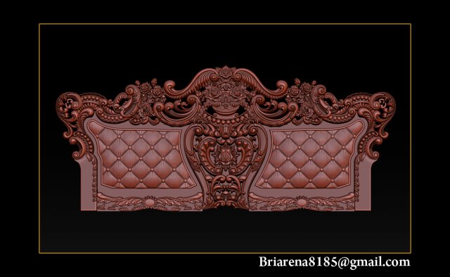 furniture carving file stl obj and ztl for cnc 3D-printmodel .c4d .max .obj .3ds .fbx .stl .blend 