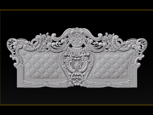 furniture carving file stl obj and ztl for cnc 3D-printmodel