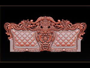 furniture carving file stl obj and ztl for cnc 3D-printmodel