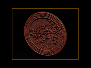 mural birds carving file stl stl reliefs for cnc machines Modelo de impresión 3D