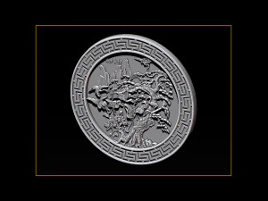 mural birds carving file stl stl reliefs for cnc machines 3D Print Model
