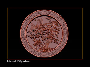 mural birds carving file stl stl reliefs for cnc machines 3D Print Model