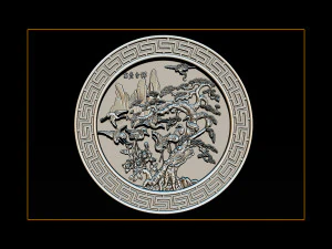 mural birds carving file stl stl reliefs for cnc machines 3D Print Model