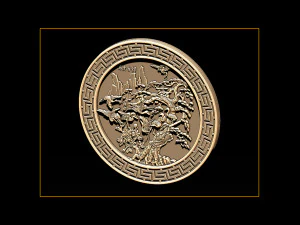 mural birds carving file stl stl reliefs for cnc machines 3D Print Model