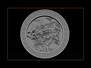 mural birds carving file stl stl reliefs for cnc machines 3D Print Model