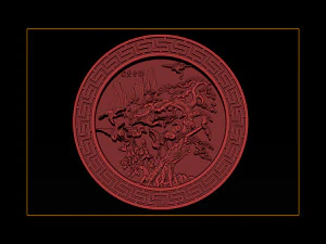 mural birds carving file stl stl reliefs for cnc machines 3D Print Model