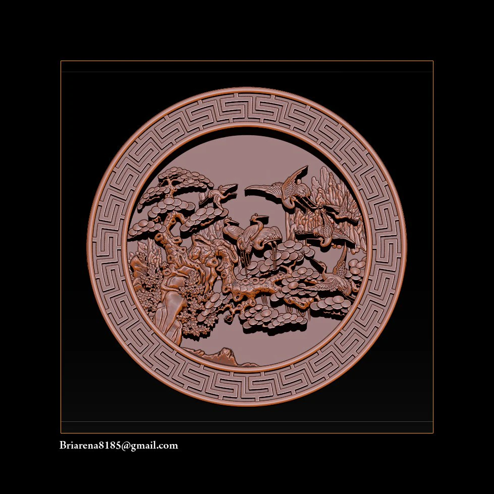 mural birds carving file stl stl reliefs for cnc machines 3D Print Model .c4d .max .obj .3ds .fbx .stl .blend 