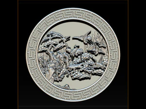 mural birds carving file stl stl reliefs for cnc machines 3D Print Model