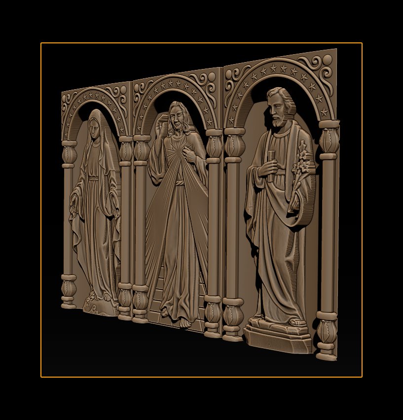 Relief For Cnc 3d Print Model Free 3d Model In Mathematical Art