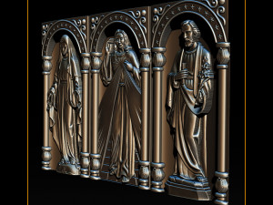 relief for cnc 3d print model 3Dプリントモデル