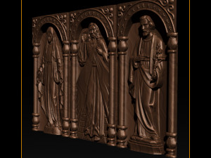relief for cnc 3d print model 3Dプリントモデル
