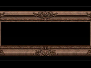 classical carved frame 3D Print Model