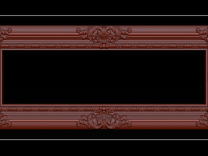 classical carved frame 3D 打印模型