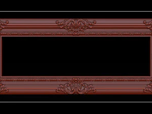 classical carved frame 3D Print Model