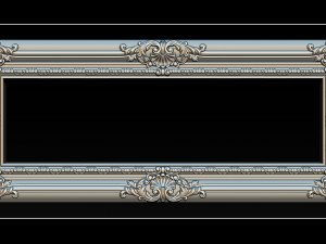 classical carved frame 3D 打印模型