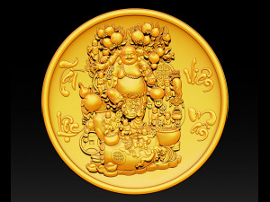 sculpture model happiness buddha maitreya 3D Принт Модель