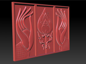 hand and lotus 3D Print Model
