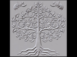 pagoda tree Modello di stampa 3D