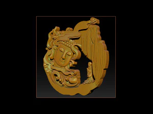 bodhisattva goddess of mercy 3D Print Model