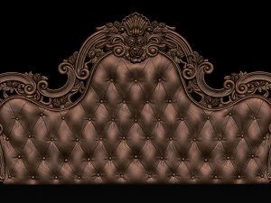 3d рельефные модели кроватей 3D Принт Модель
