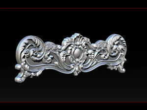 classic bed 3d relief models 3D Print Model