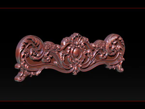 classic bed 3d relief models 3D Print Model