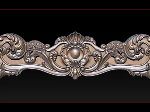 classic bed 3d relief models 3D Print Model