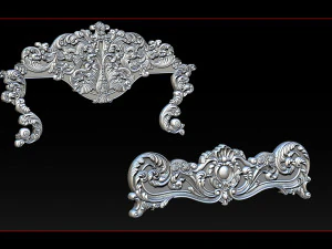 classic bed 3d relief models 3D Print Model