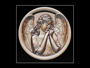 angel relief 3D Print Model